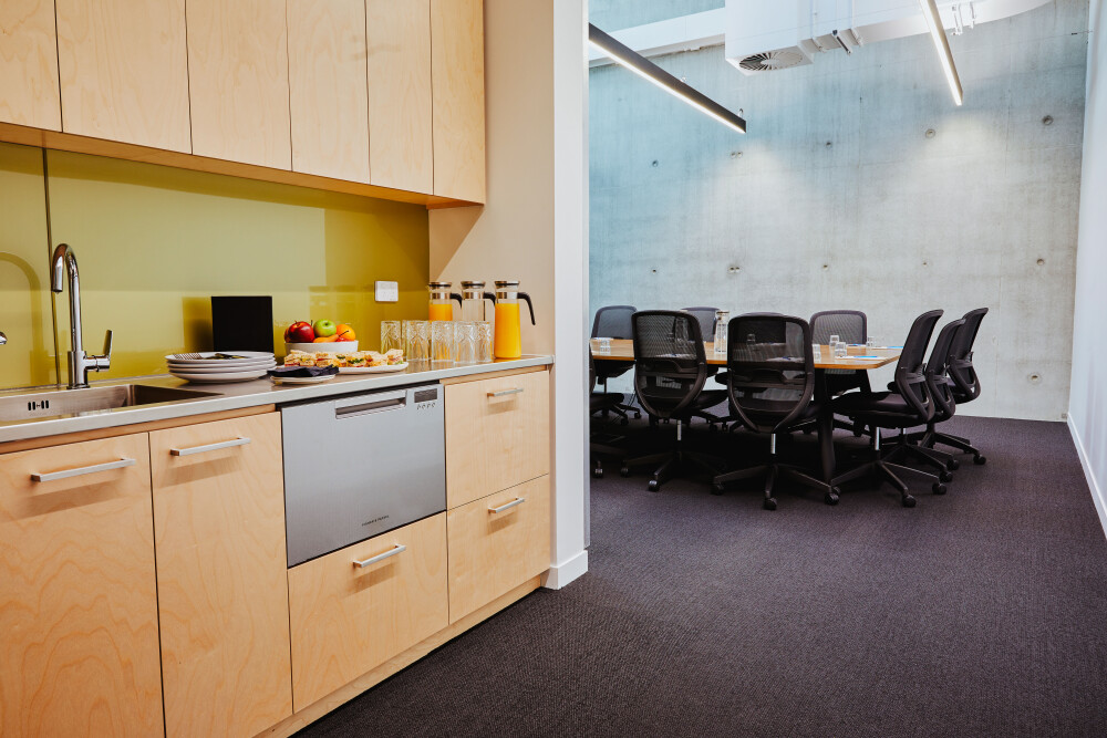 interior boardroom of Kind Foundation